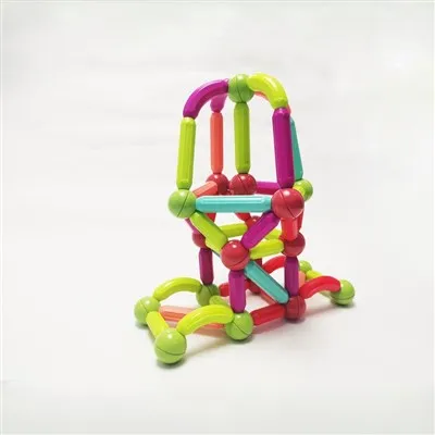 מקלות מגנטיים ססגוניים